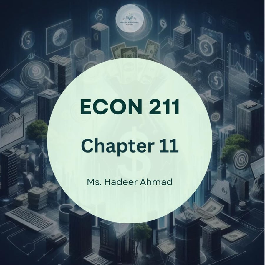 ECON 211 | chapter 11