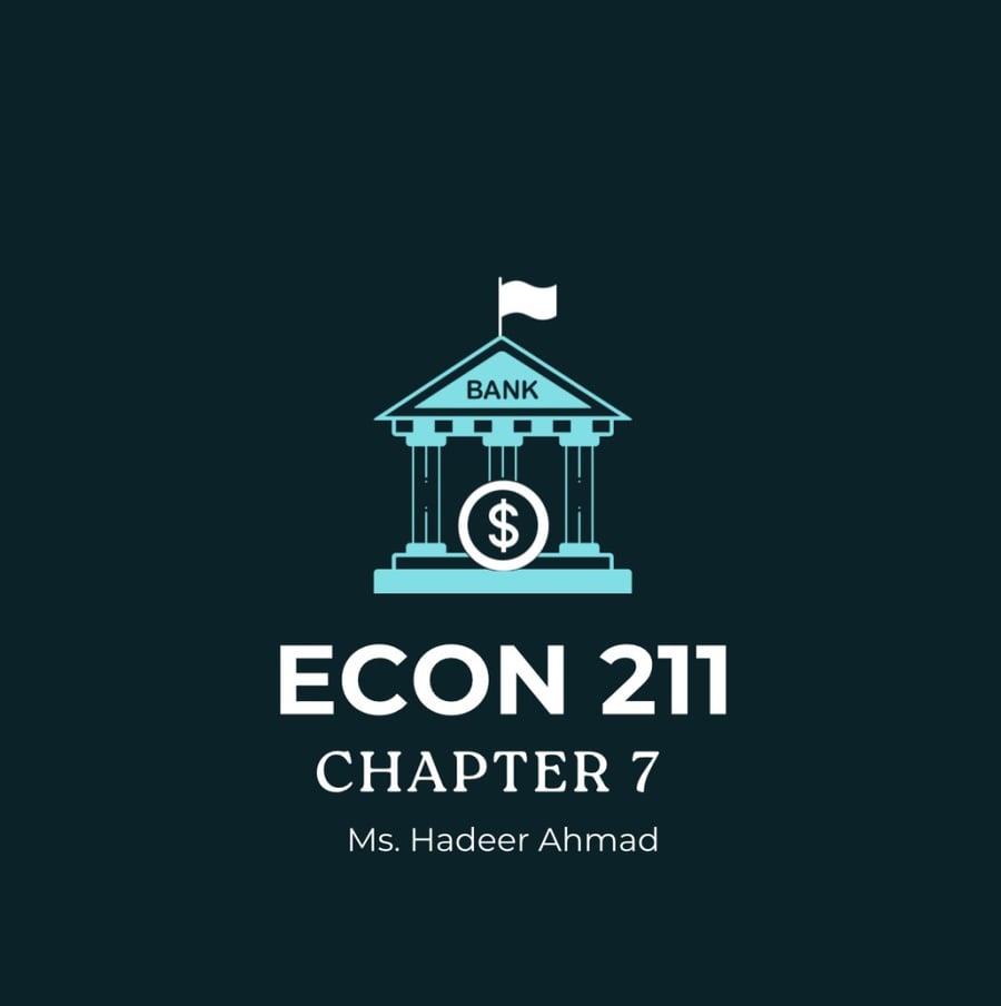 ECON 211 | chapter 7