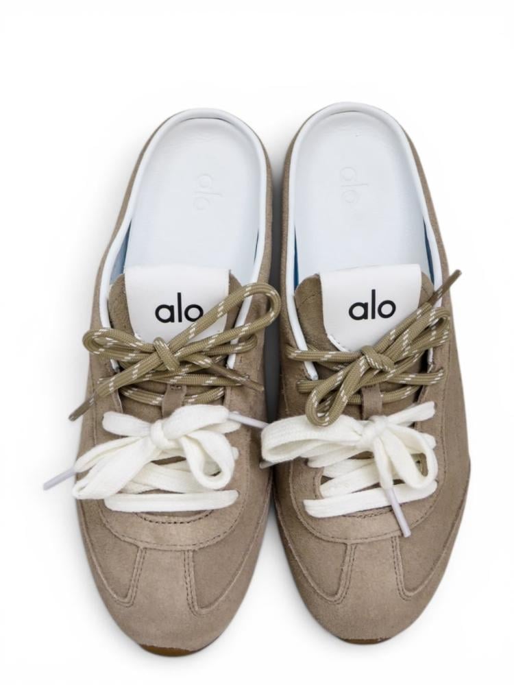 alo sunset sneaker Mule Light Brown