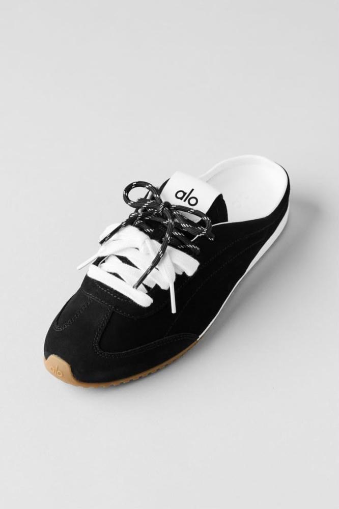 alo sunset sneaker Mule Black