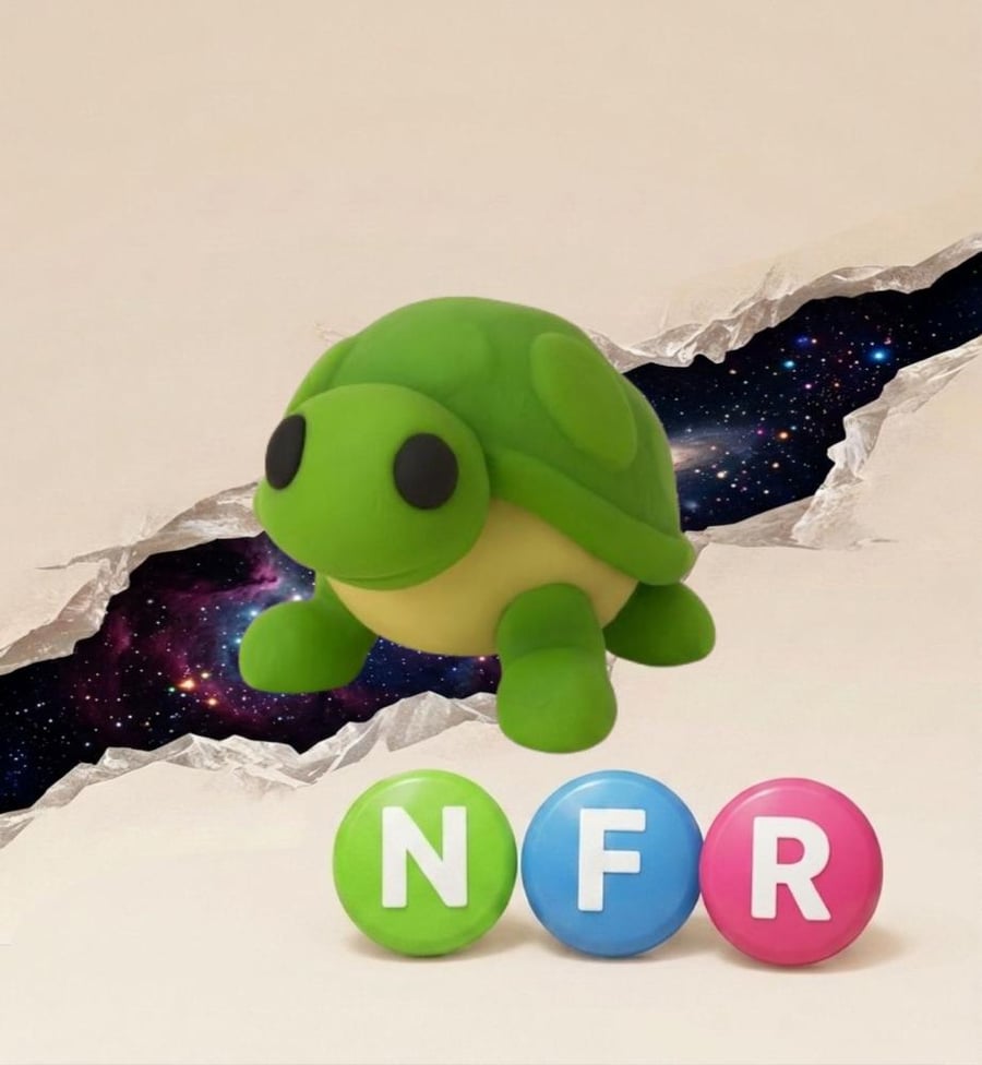 Turtle NFR - نيون سلحفاة ادوبت مي