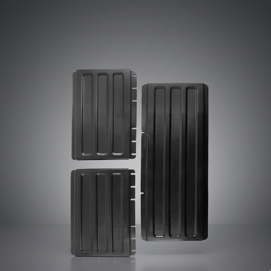Bus cart KD panel set - black