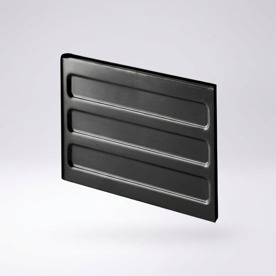 Bus cart KD panel set - black