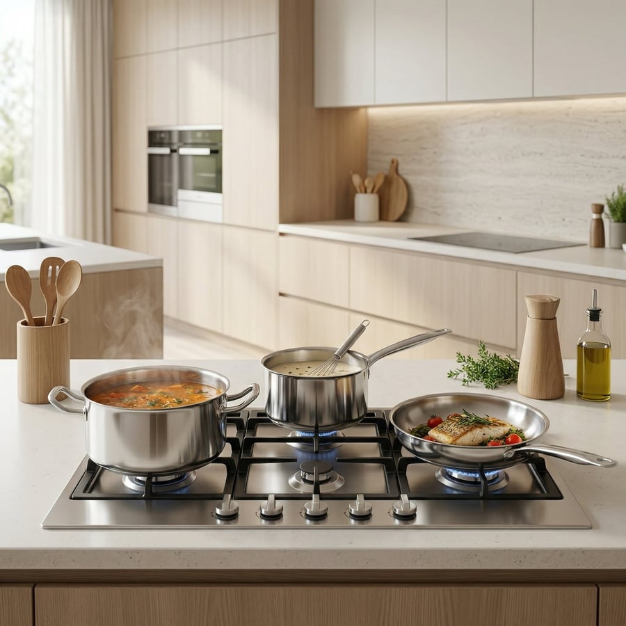 MEDIUM STOCKPOT (WITHOUT LID) 18x12 CM 3 LT | قدر متوسط ​​(بدون غطاء) 18 × 12 سم 3 لتر