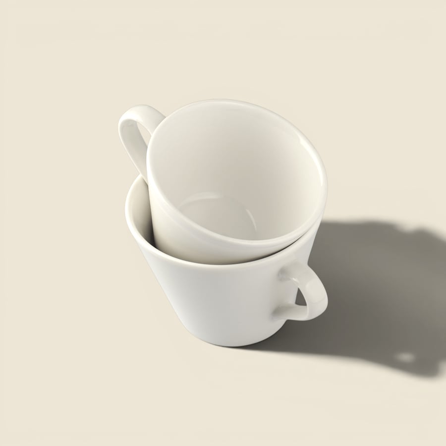 كوب القهوة ذو الميل 34 CL من bevel