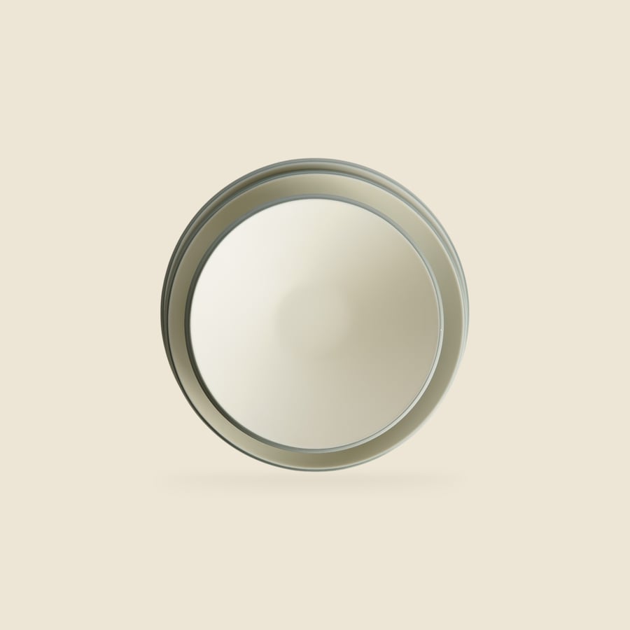 ROUND PLATE GRAY 28,7x5,9 cm OPEN BUFFET MELAMINE |. طبق دائري رمادي اللون، 28.7 × 5.9 سم، بوفيه مفتوح، مصنوع من الميلامين