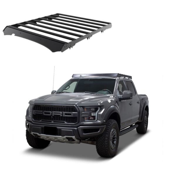 F150 Super Crew Slimsport Roof Rack KIT With Accessories