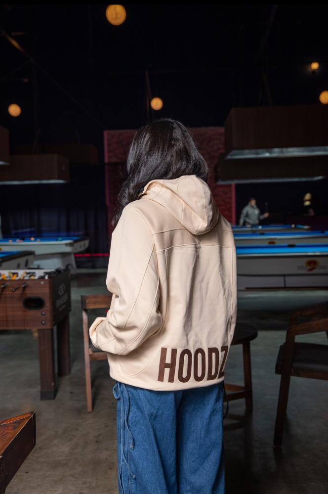 Beige hoodz
