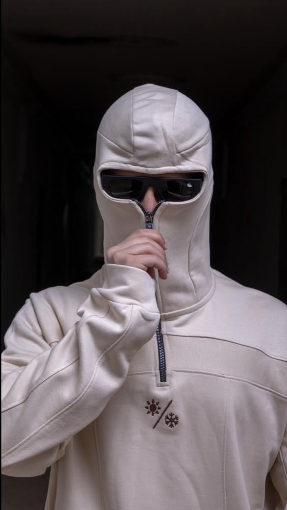 Beige hoodz