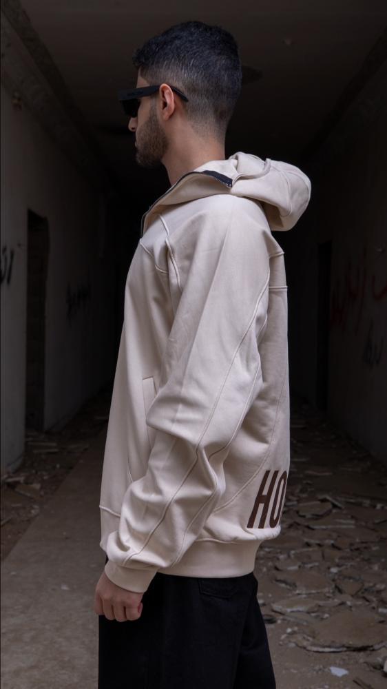 Beige hoodz