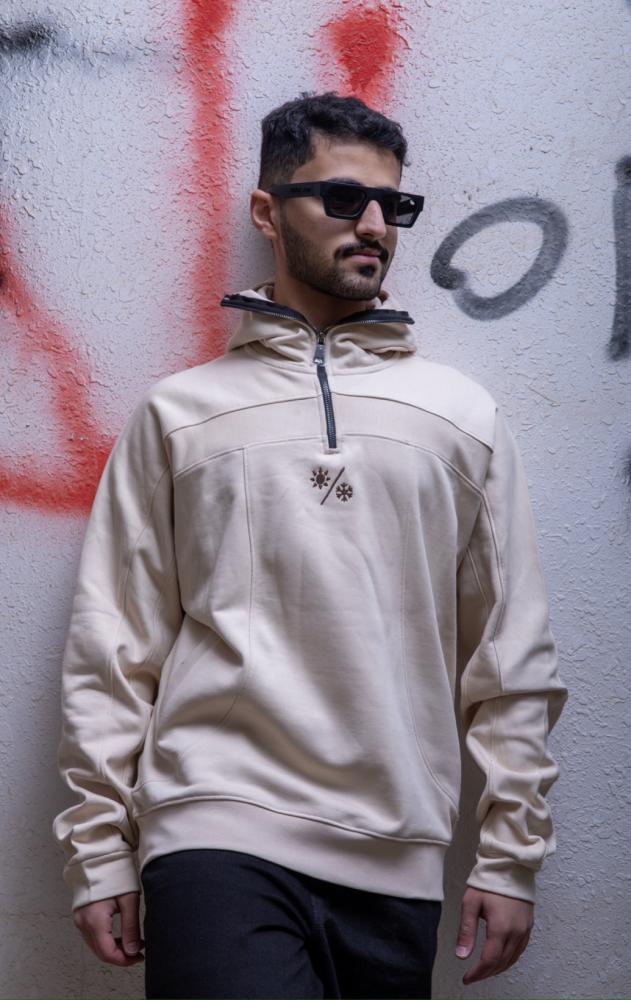 Beige hoodz