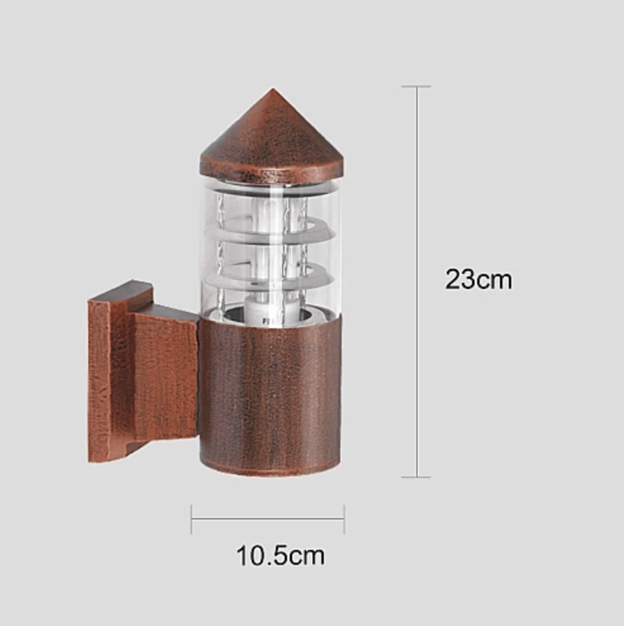 Luxurious gate spotlight 1 bulb E27