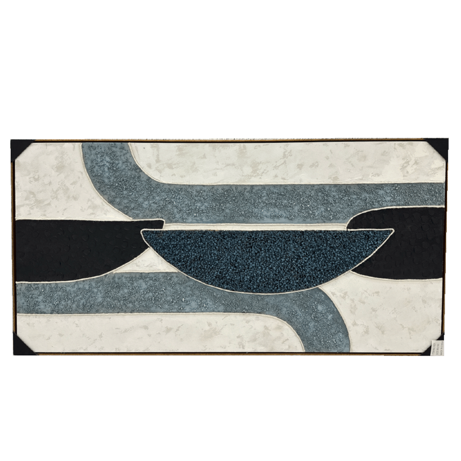 لوحه جدارية اطار ذهبي مقاس 150-100 سم