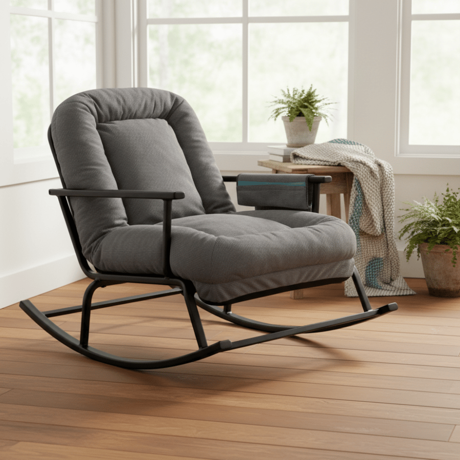 Single rocking chair running