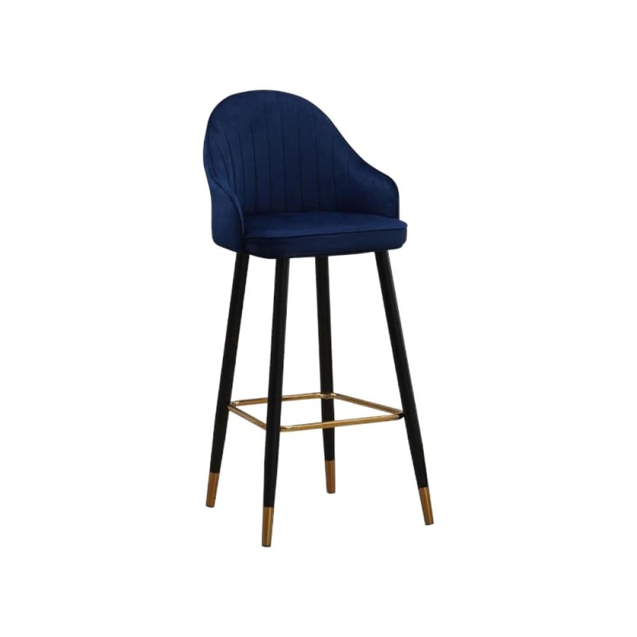Blue bar chair 120x45x45 cm