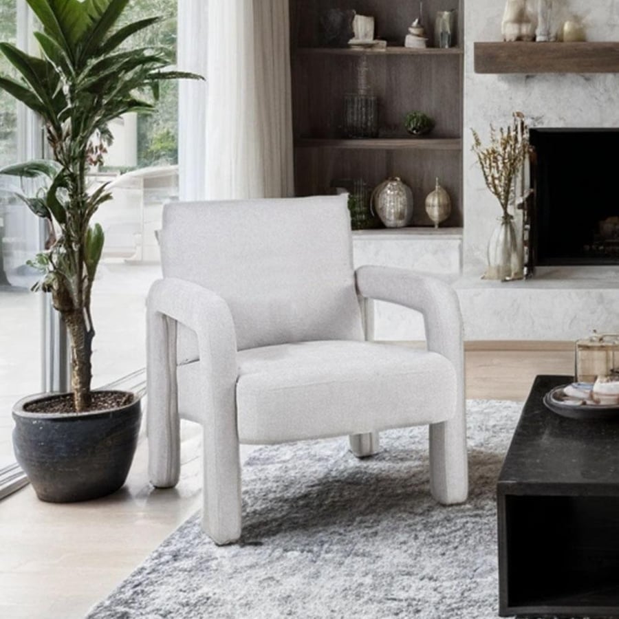 Single fabric chair