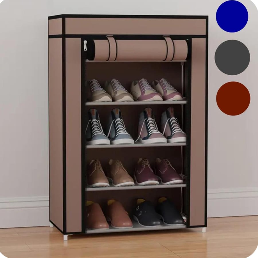Cloth shoe cabinet 4 tiers size 72*30*60 cm