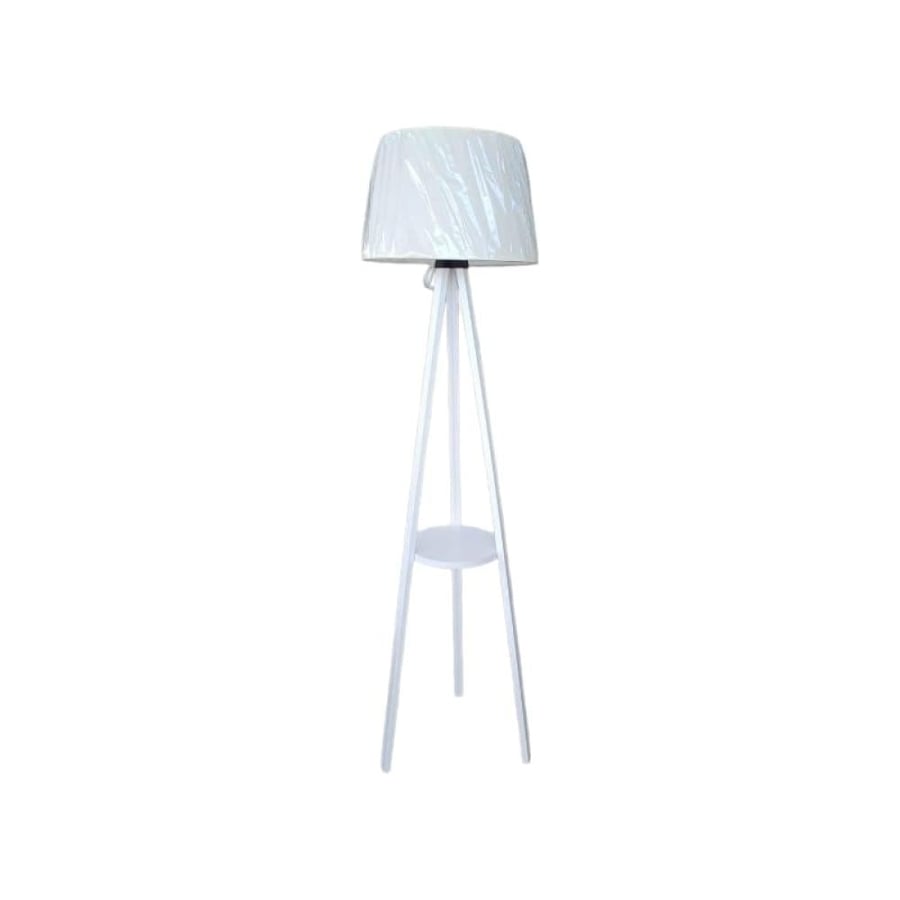 Turkish wooden floor lamp