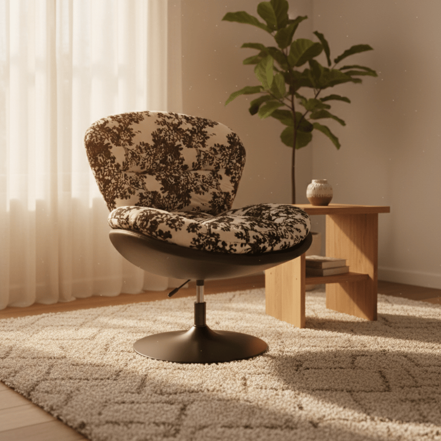 Single rotating chair