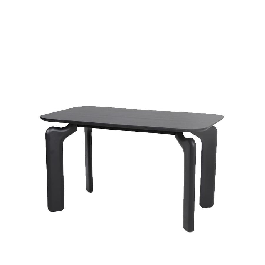Wooden single dining table size 130*80*75 cm