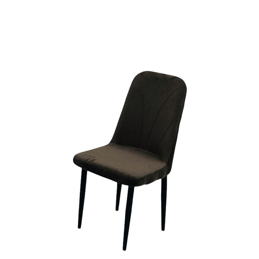 Single velvet chair
