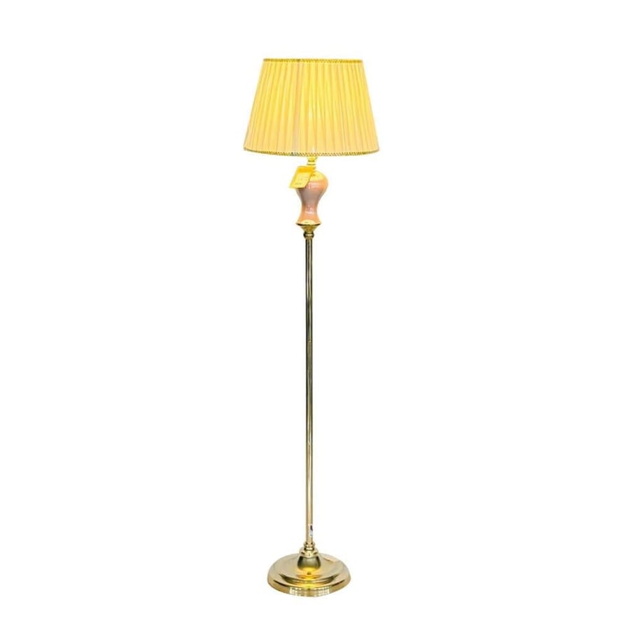 Metal ground lamp - yellow