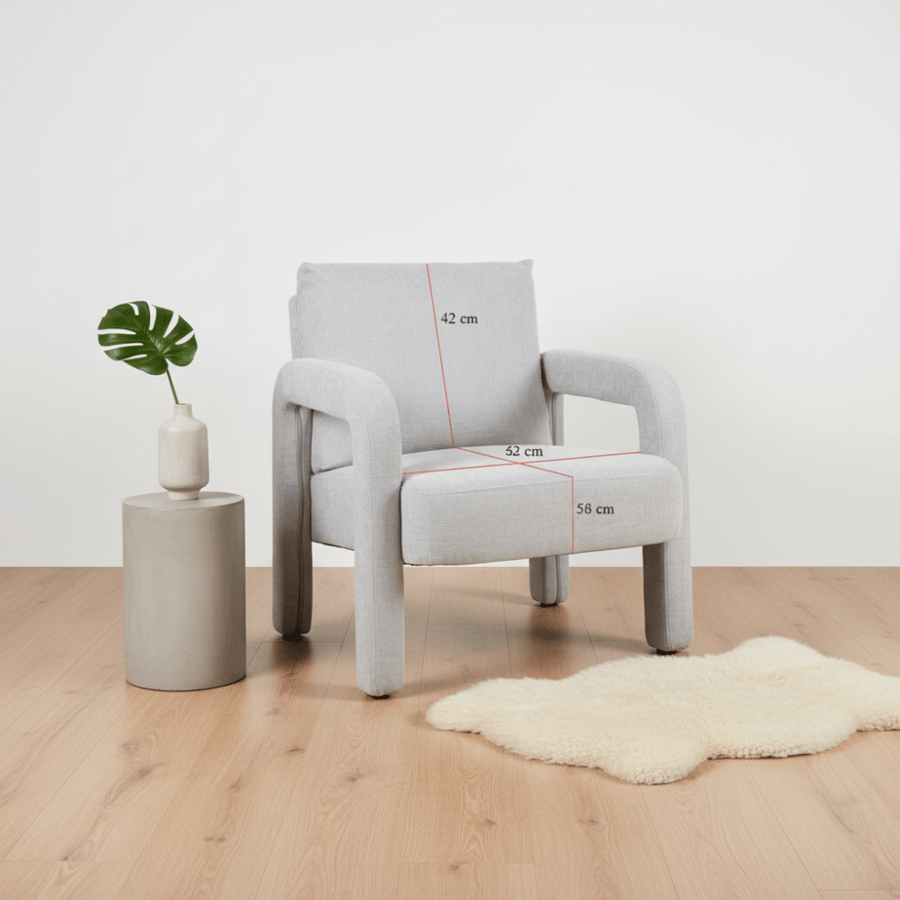 Single fabric chair