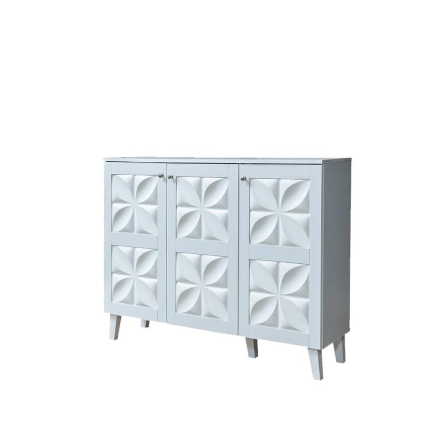 Malaysian shoe cabinet versatile wood 3 door