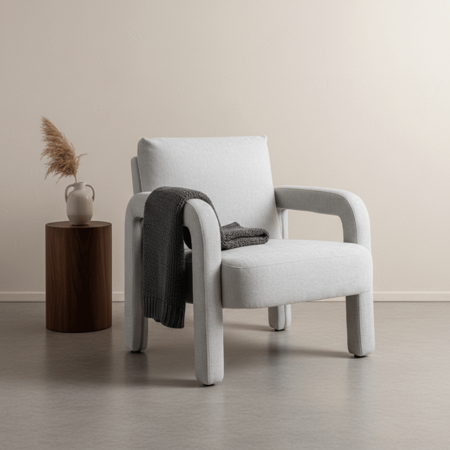 Single fabric chair
