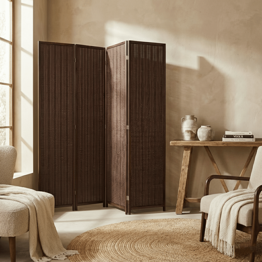 بارتشن مقسم غرفة أسود 179*180 سم