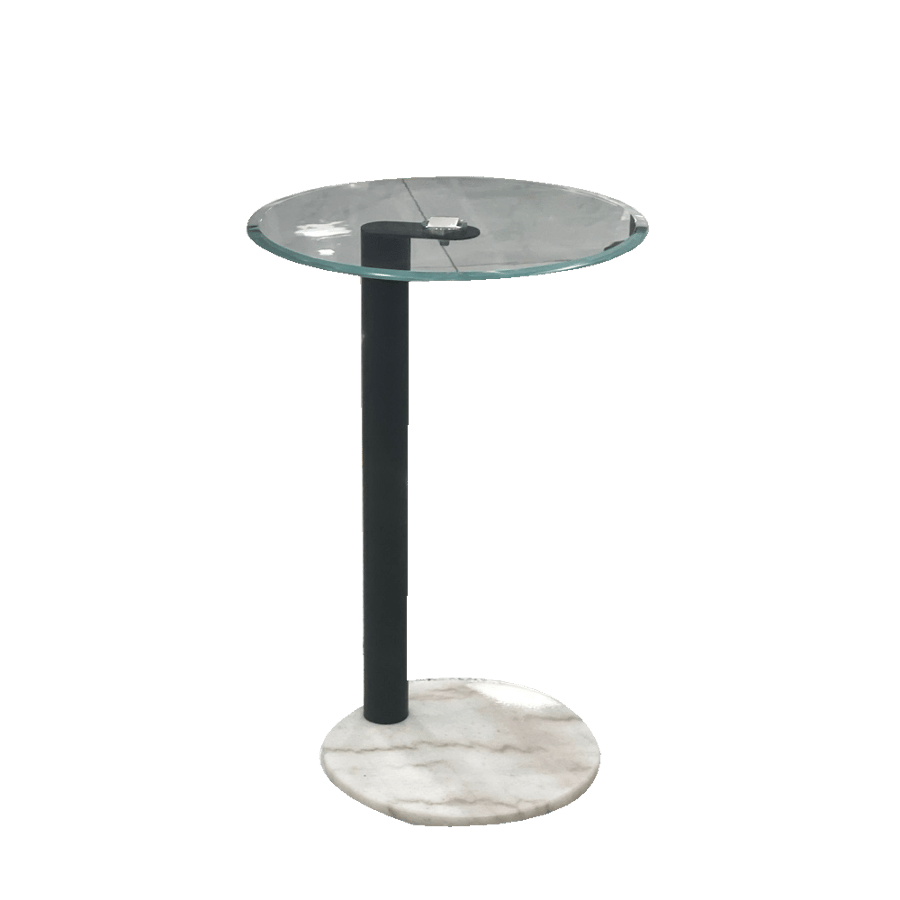 Single serving table, glass, 40*55 cm size