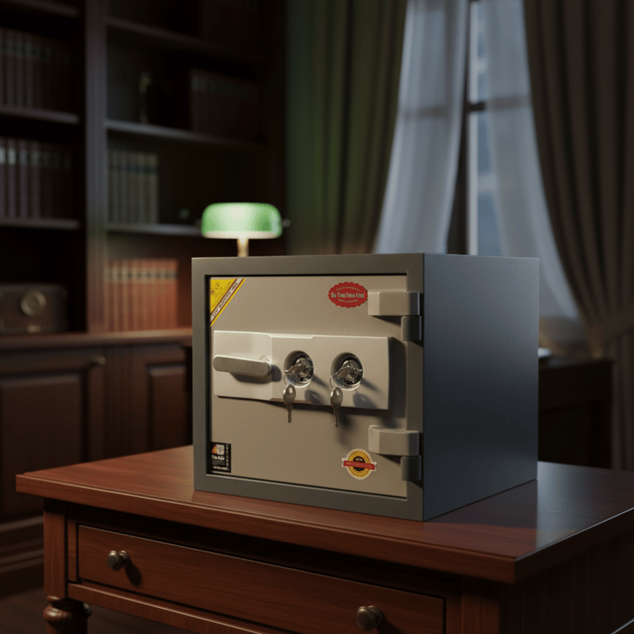 Tajori safe, two keys, 75 kilograms