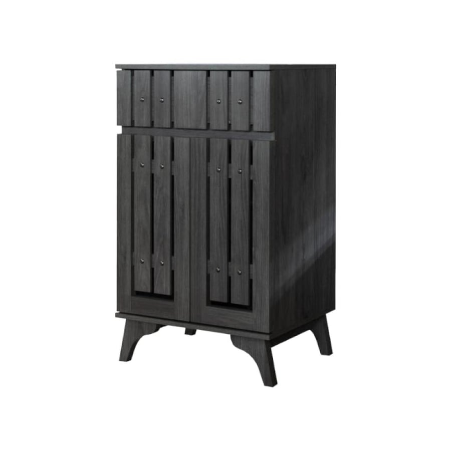 Multi-purpose shoe cabinet with 2 doors
