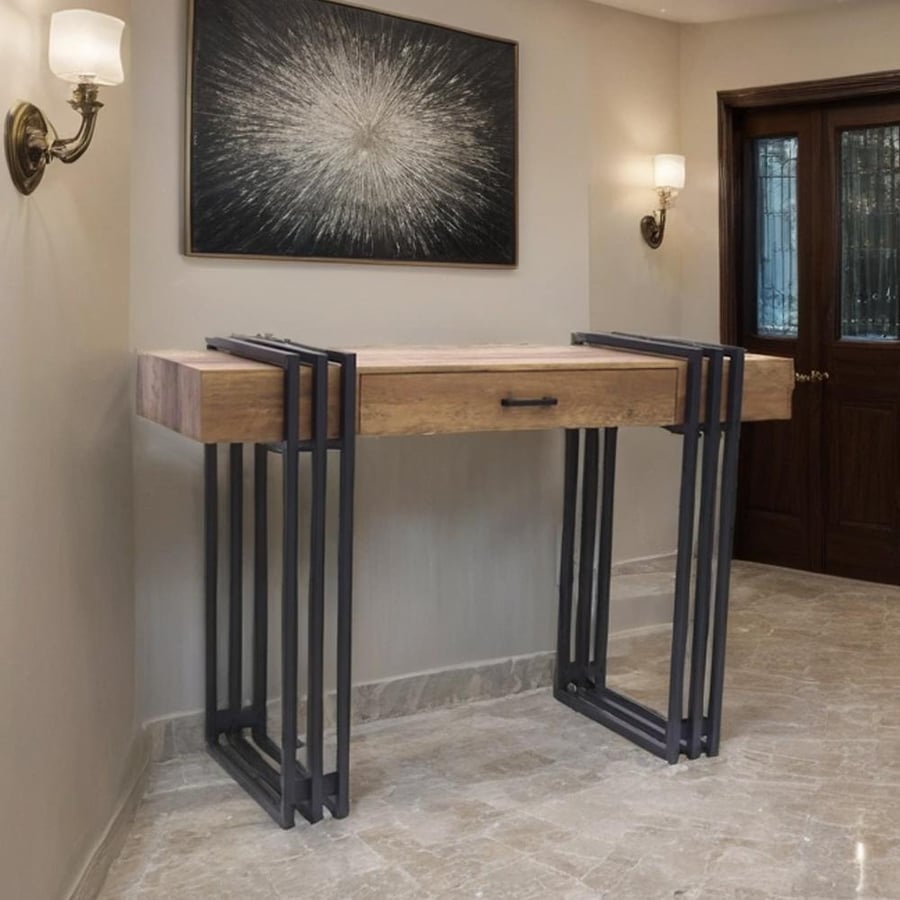 Wooden reception entrance size 40*80*120 cm
