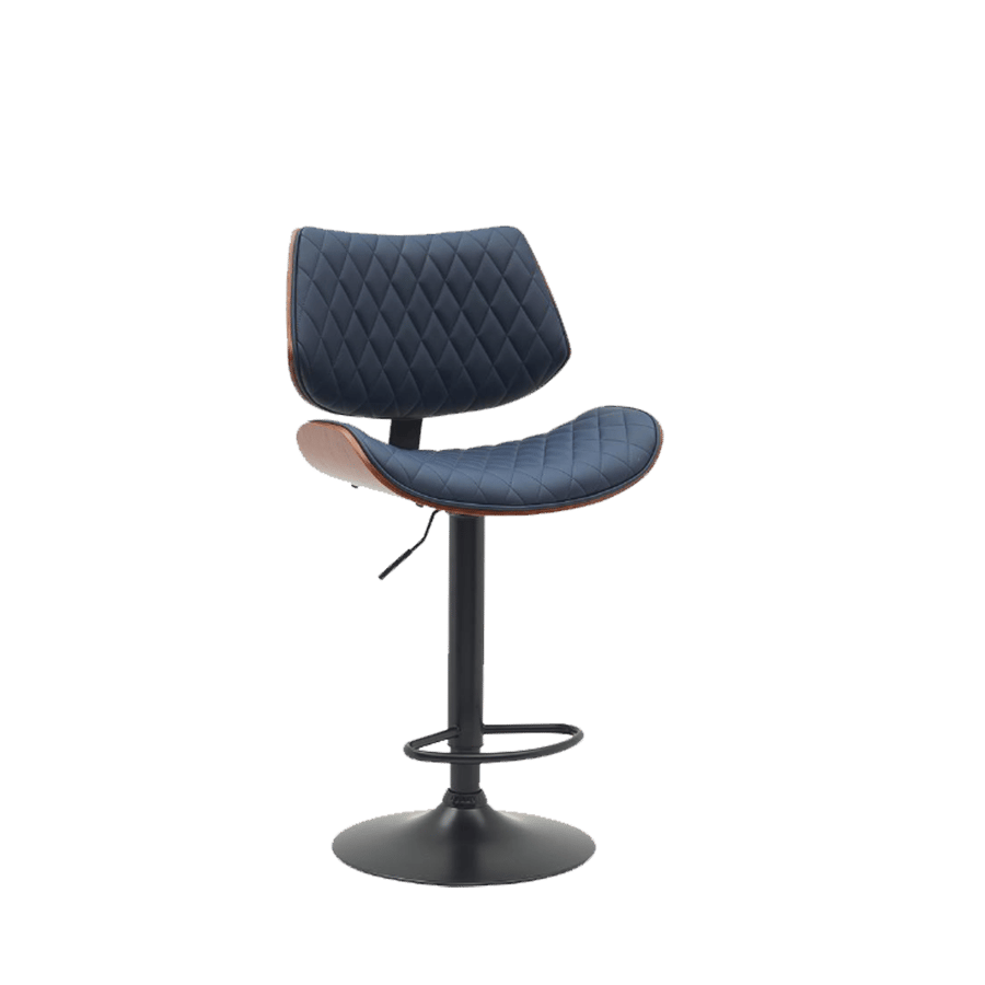 Leather upholstered chair