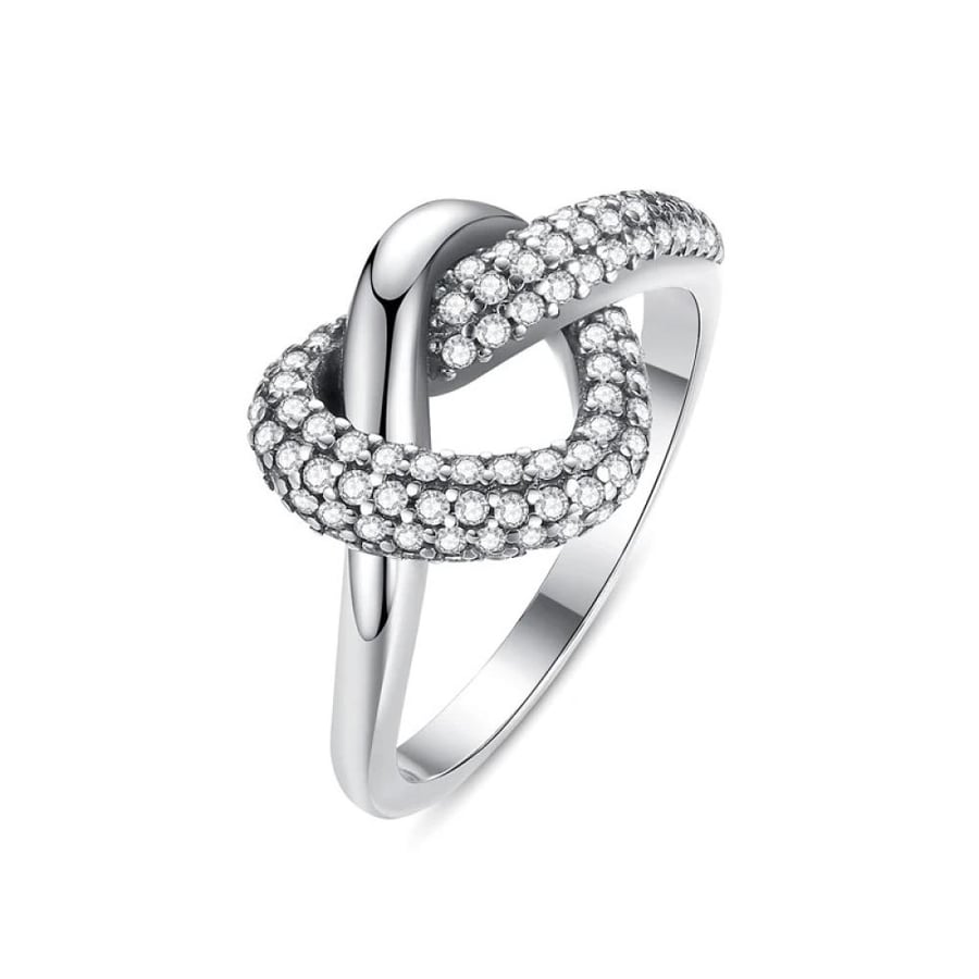 خاتم فضة نسائي