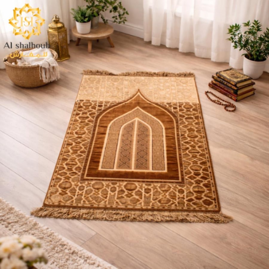 سجادة صلاة "ممري فوم طبي   – Royal Blue Edition" - بسماكة 4 cm