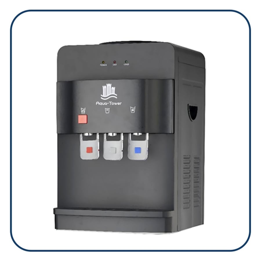 Aquatower Z Plus water cooler, black color