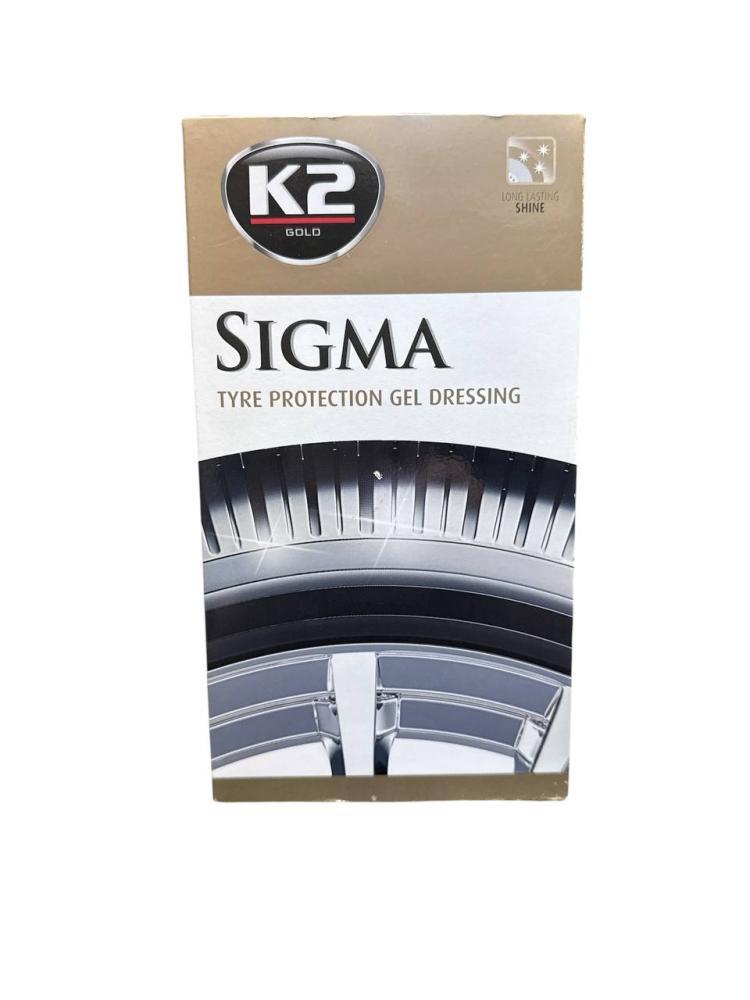 K2 SIGMA – ملمع كفرات بلمعة  فاخرة | 500 مل