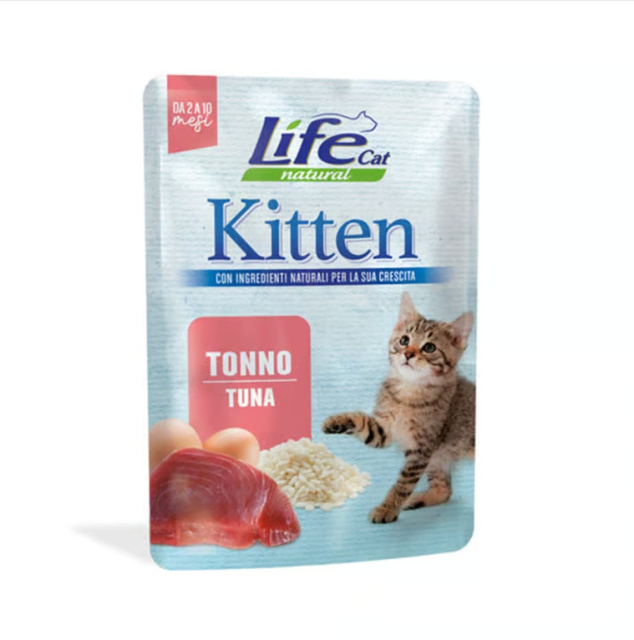 Live Cat - moist meal packet with tuna for small cats