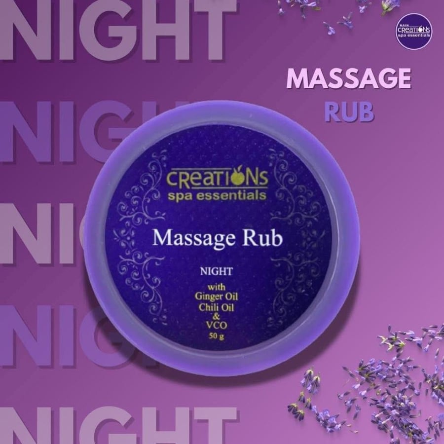 creations spaessentials massage rub