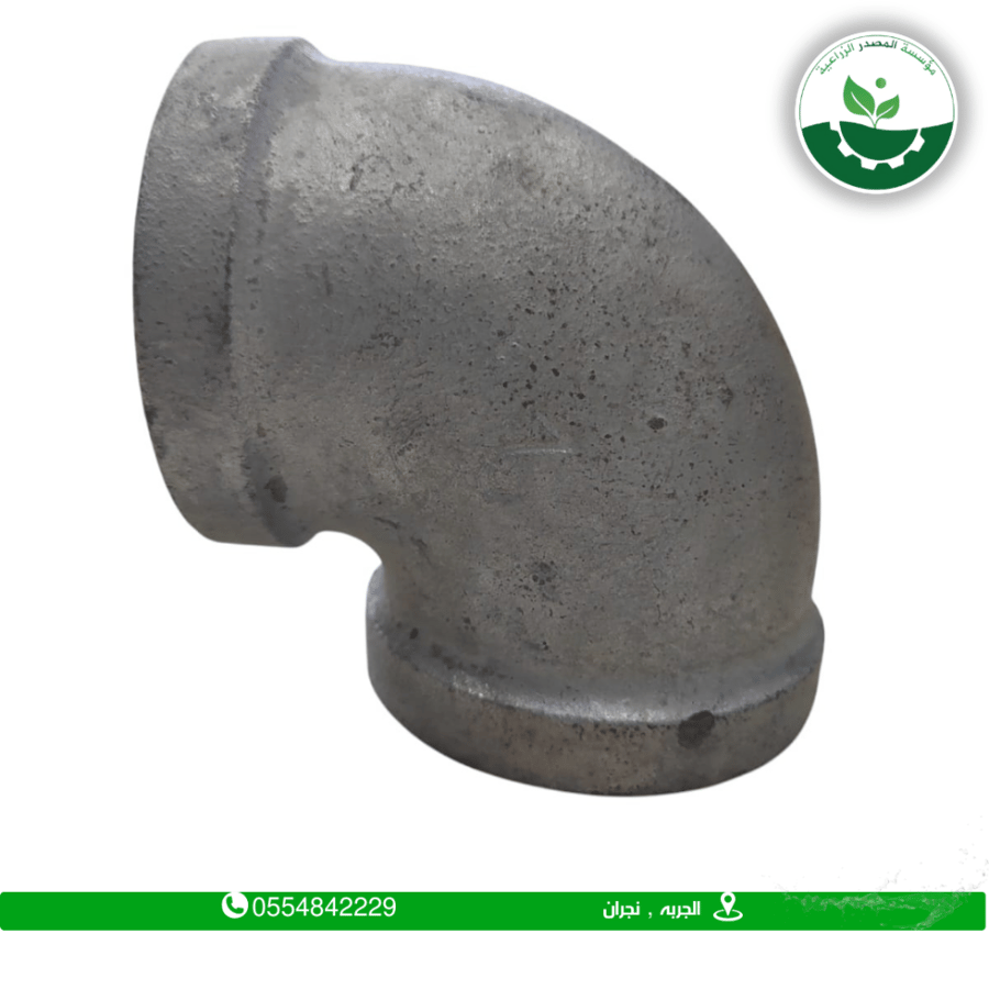 Iron elbow 1"