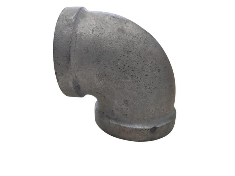 Iron elbow 1"