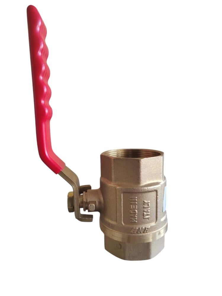 Italian gas valve brass 1" HNH