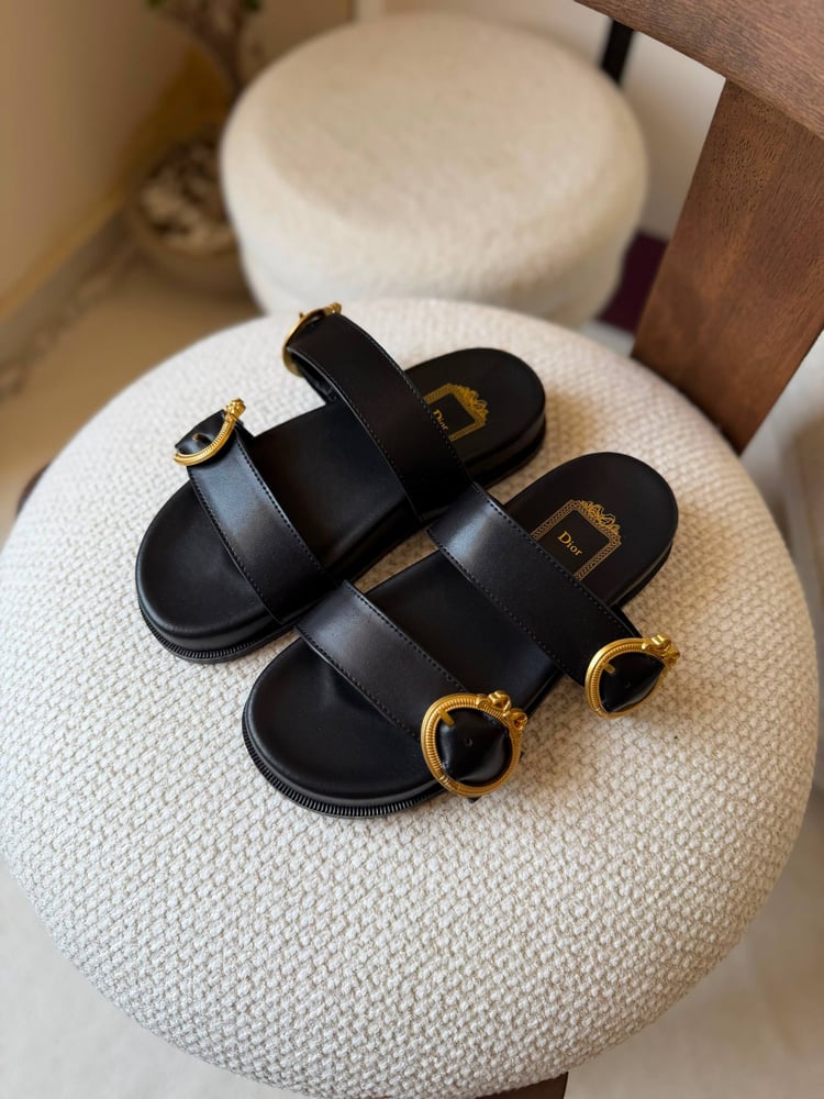 سليبر ديور دبل بكل DIOR