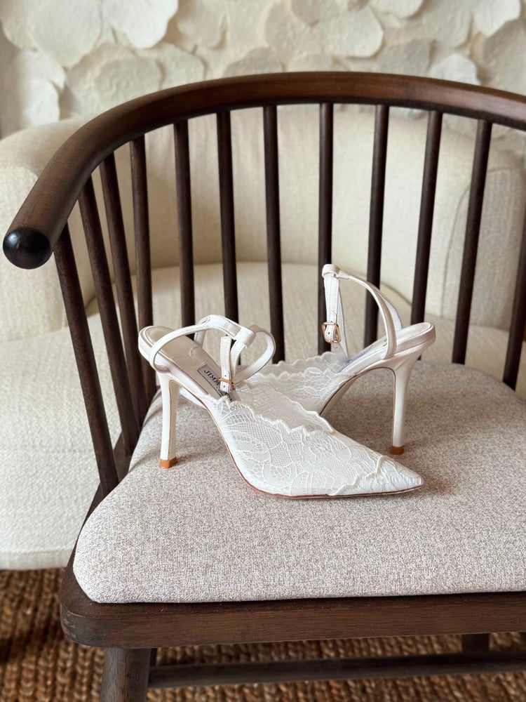 كعب جيمي شو JIMMY CHOO دانتيل