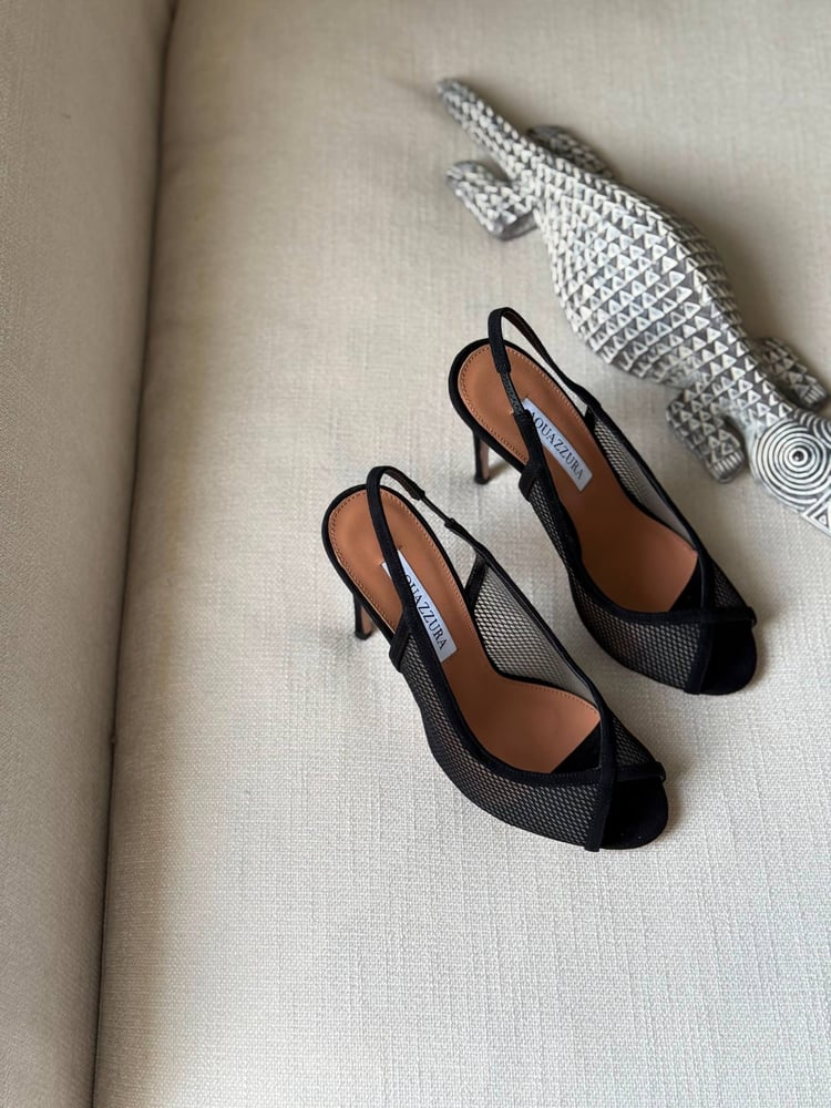 كعب اكوازورا شبك AQUAZZURA