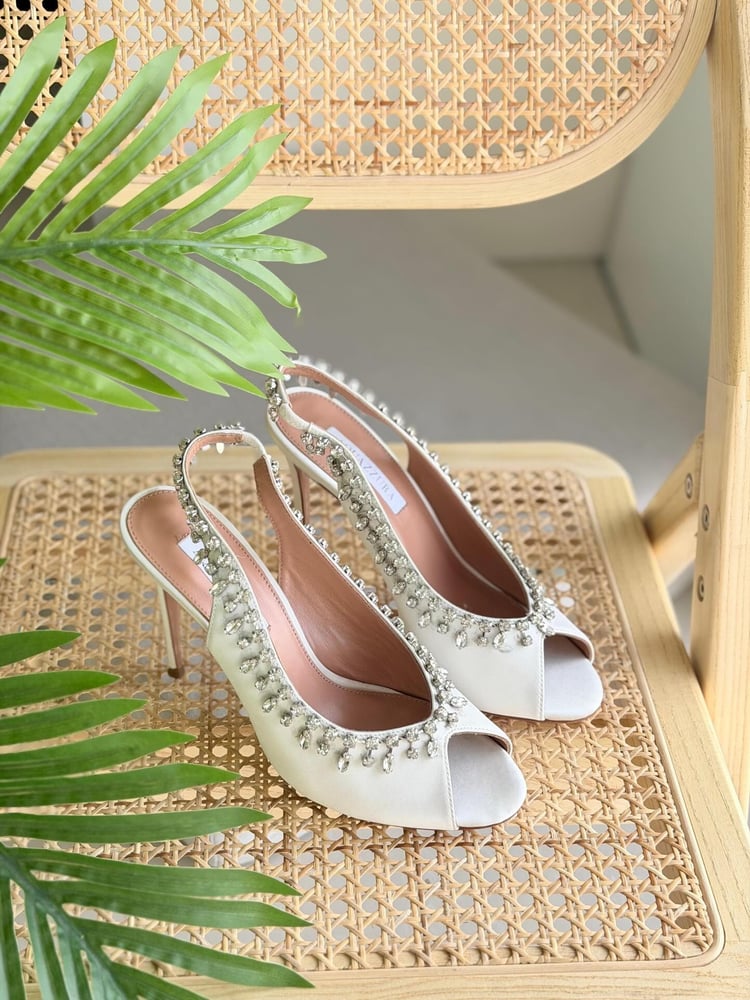 كعب أكوازورا شفاف – Aquazzura
