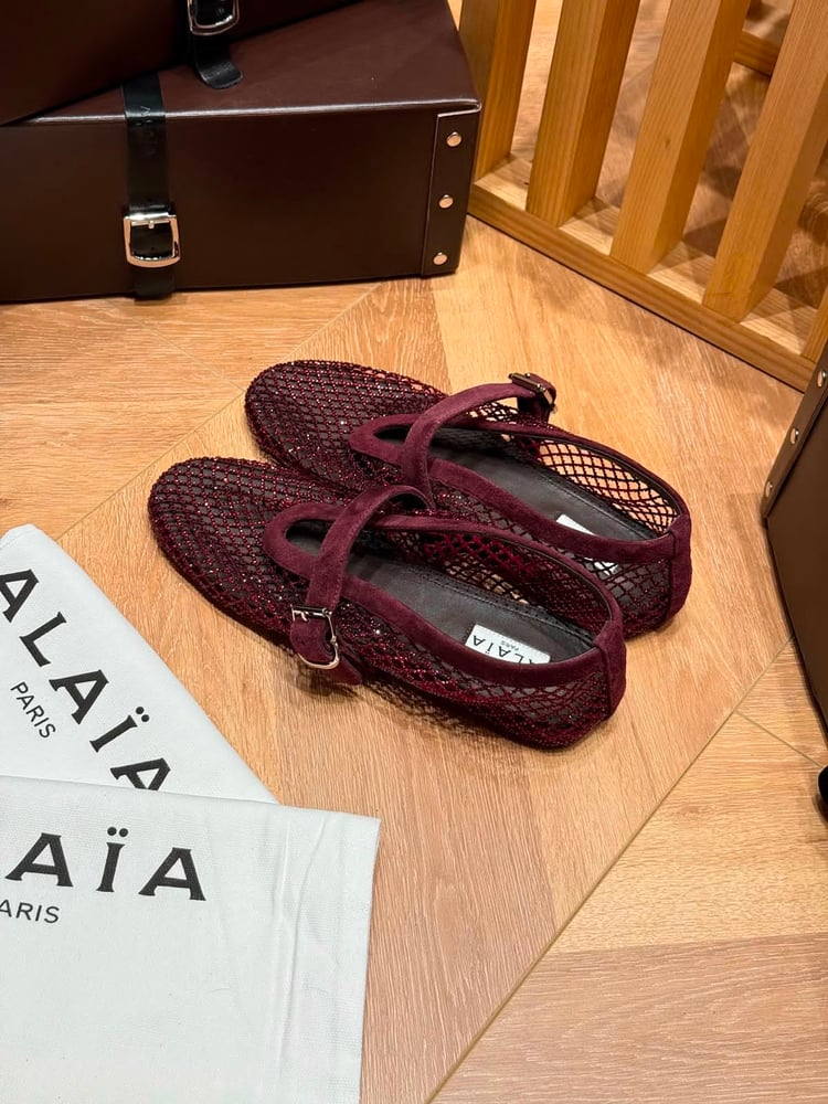 حذاء فلات عليا ALAÏA Mesh