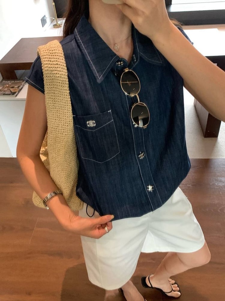 قميص سيلين CELINE جينز